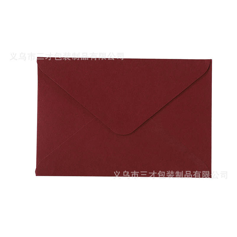 En stock venta al por mayor color sólido color europeo doble papel adhesivo occidental sobre papel Kraft negro Kali sello transfronterizo Amazon