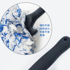 Car wheel brush, microfiber dust duster, household car wash supplies, cleaning brush, tire brush