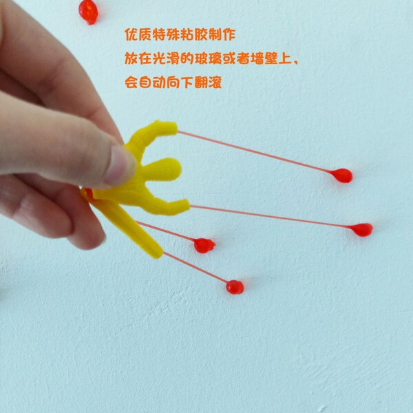 Trek -climbing person sticky Spider -Man climbing wall Superman…