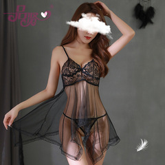 Female Latin Sexy Lingerie Set New Square Style Couple's Seductive Sleepwear 8129