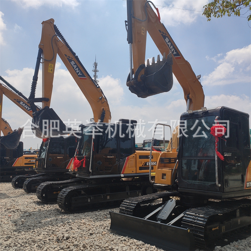Exportación de comercio exterior excavadora SanY75 SanY60 excavadora SANY95 excavadora SANY135