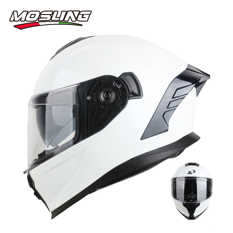 Fábrica de origen [DOT] Casco de motocicleta Jarrie Motor Co-Family Race Locomotora Casco completo cuatro temporadas para parejas generales