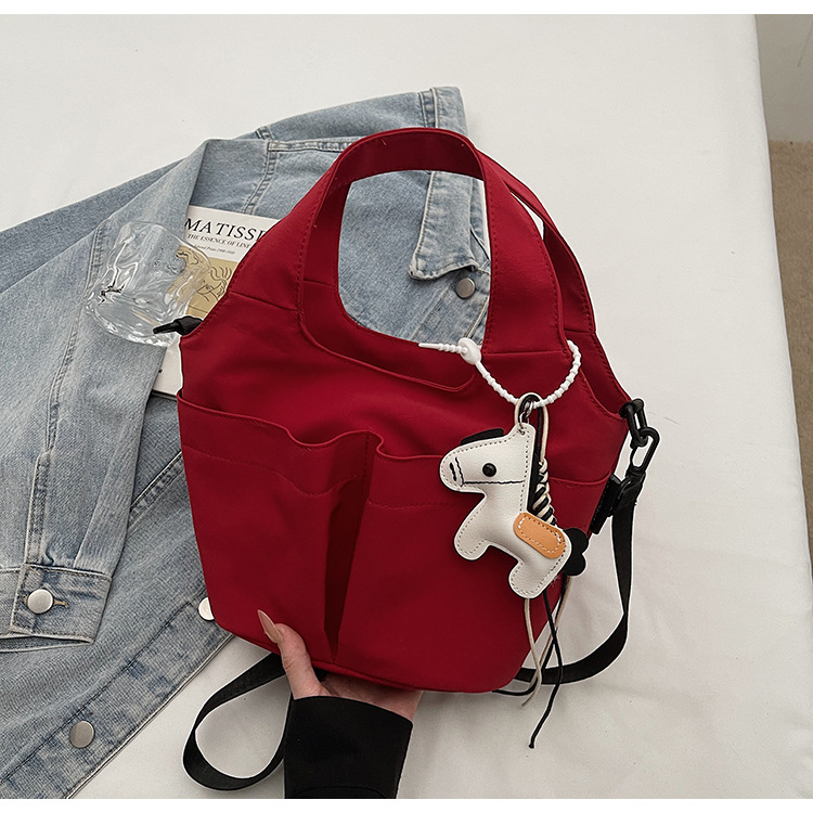 Borsa a tracolla da donna stile cestino casual moda western_voghion.com