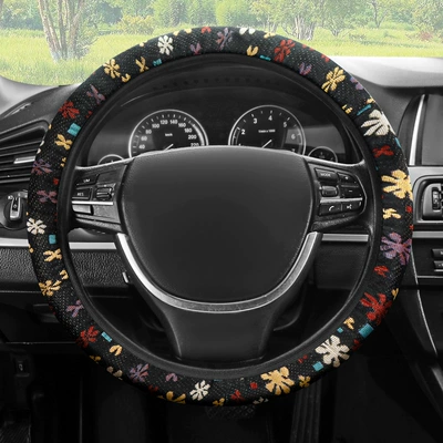 Cloth Protective Cover Handle Cover Cross-Border — Steering wheel cover