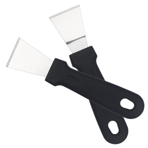 Wok Scraper, Cleaning Scraper, Stainless Steel Ice Scraper, Refrigerator Defrost Scraper, Kitchen Range Hood Turbine Scraper, Cleaning Tool