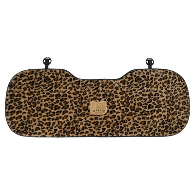 Seat cushion, seat cover Warm and Plush, Car Seat - rabbit-fur-leopard-print-cat-seat-cushion-rear