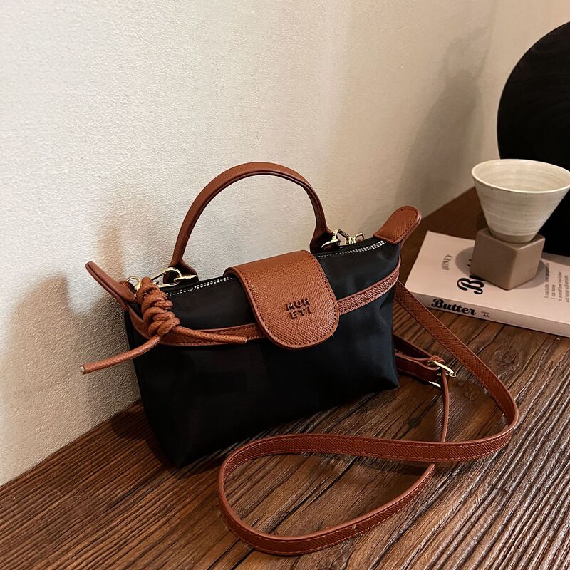 Longxiang Bag Sunset Boulevard Fashion Portable Tote Bag Women's 2024 New Casual All-match Shoulder Crossbody Bag