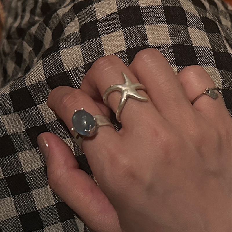Design matte one size fashionable universal ring
