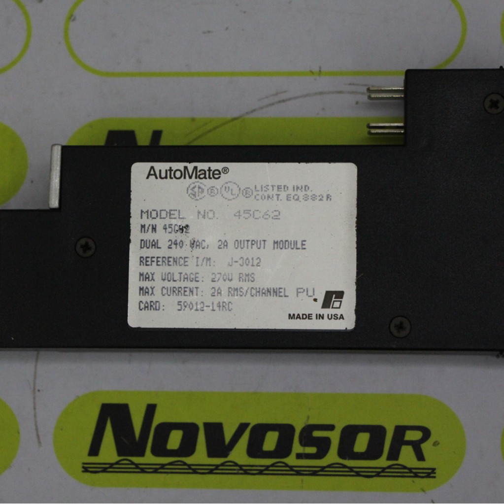 AUTOMATE 模块45C62 240VAC