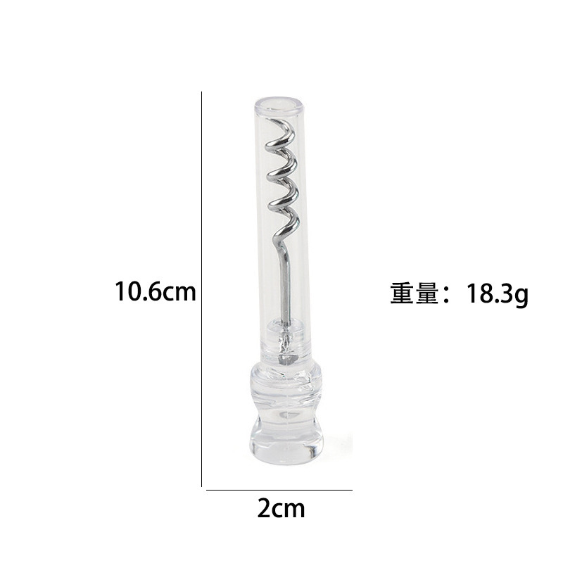 병따개 투명 투명 흰색