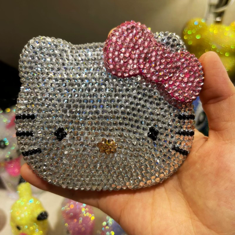 Hello Kitty, зеркало, набор материалов, игрушка, DIY, интернет-сокровище