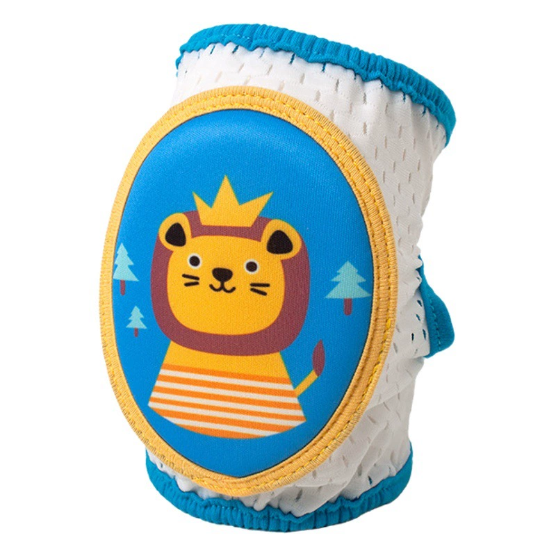 Детские регулируемые наколенники, тонкие сетчатые защитные накладки для младенцев от падений, налокотники для ползания малышей, дышащие и износостойкие