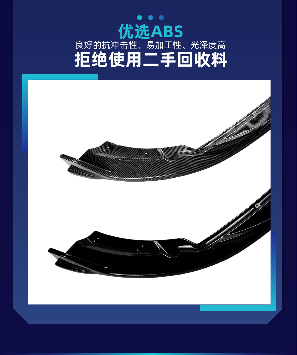 Suitable for Porsche 718 Cayman 982 2016+ rear lip spoiler corner trim modification