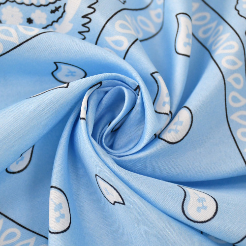 Amazon Polyester Cashew Flower Hip Hop Street Dance Head Scarf European and American Hiphop West Coast Outdoor Multi-purpose Scarf Wholesale 