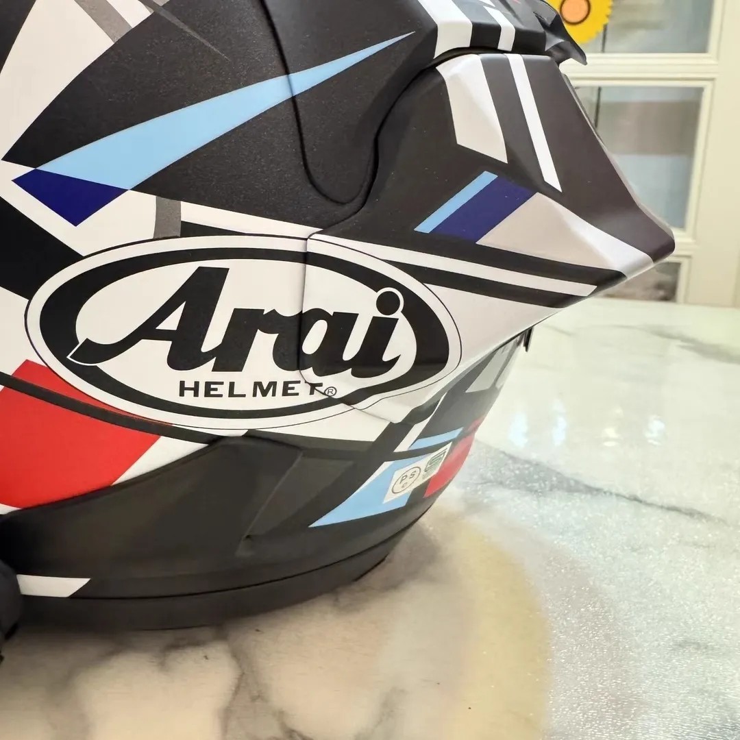 Suitable for Arairx7X Takahashi Kou Helmet Competition Color Painting Modified Tail Wing, Same Style Takahashi Kou Rx7X Modification Accessories