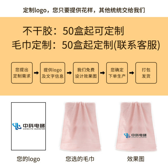 Jielia Towel Bath Towel Gift Box suit Wedding Gift Accompanying Gift Three Pieces suit Employee Welfare Embroidered logo