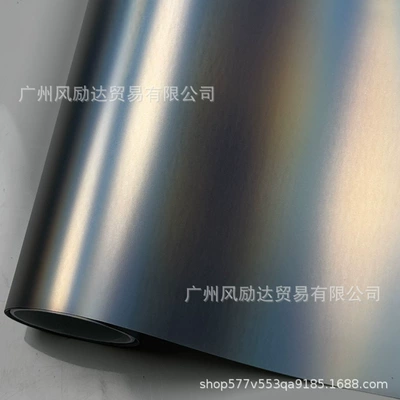 Auto Color Change Film: interior rearview mirror - pet-super-sub-plating-laser-silver-30cmx30cm