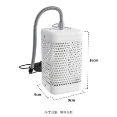 ペットのオウムの鳥の四角形の保温ランプの赤外線の陶磁器の加温の加熱のランプのカバーの小さいペットは熱を防ぐことができます。