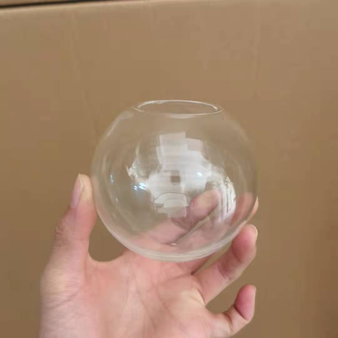 플랫 전구, 아크릴 전구, 투명 라운드 전구 그늘, 80MMLED 전구