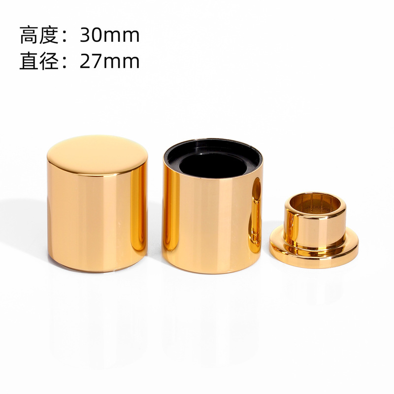 玻璃香水瓶磁吸盖批发透明香水瓶子裸瓶高级感香水空瓶化妆品盖子|undefined