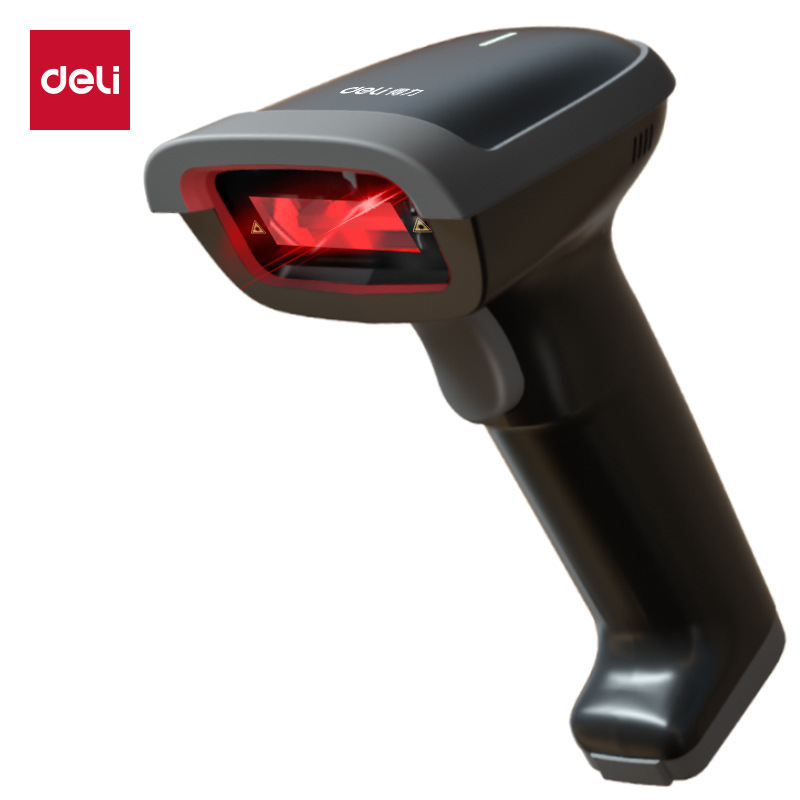 Deli 14881S Barcode Scanner Wireless 1D Code Scanner for Warehouse Systems and Express Delivery Scanning Deli 14881S Barcode Scanner Wireless 1D Code Scanner for Warehouse Systems and Express Delivery Scanning