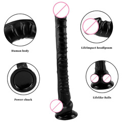 馬吊陽具女性假驢超長陽具吸盤後庭抽插超大粗號自慰黑礦同志肛塞