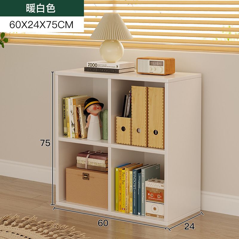 Estante de estantería Gabinete de rejilla de piso a techo Sala de estar Gabinete simple Gabinete de almacenamiento de libros multicapa Librería de lectura