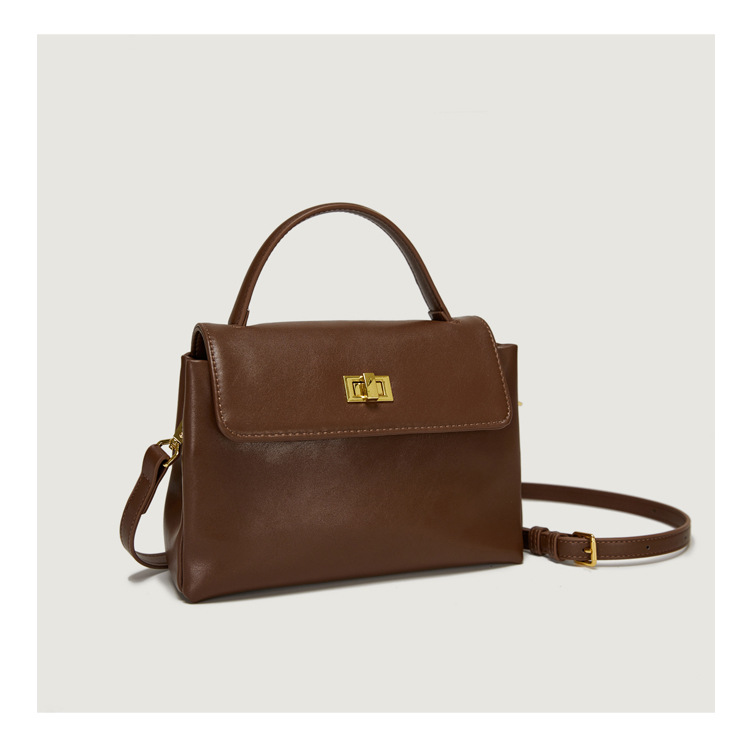Small Square Crossbody Bag Women's Shoulder Bag Soft Leather_voghion.com