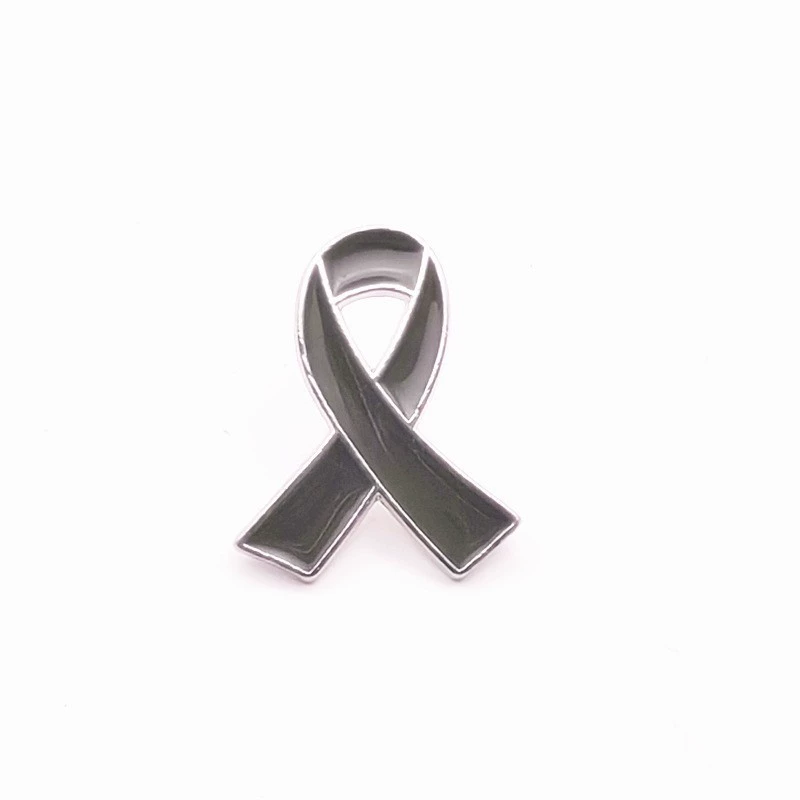 Bow Ribbon Lapel Pin Badge, Enamel Metal Ribbon-Style Brooch, Multi-Color 2.6 cm