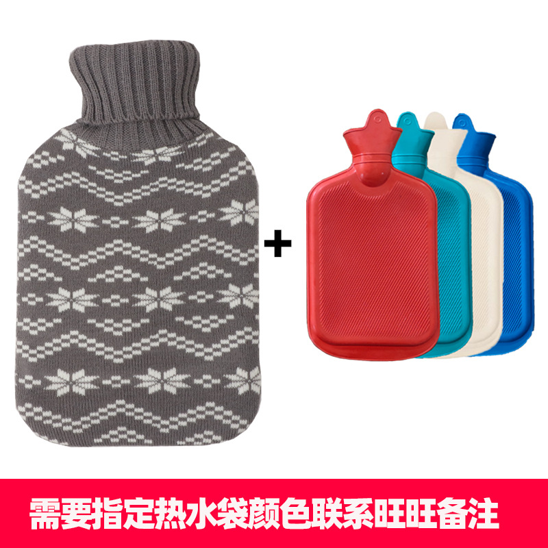 일반 고무 중간 회색 눈송이 세트