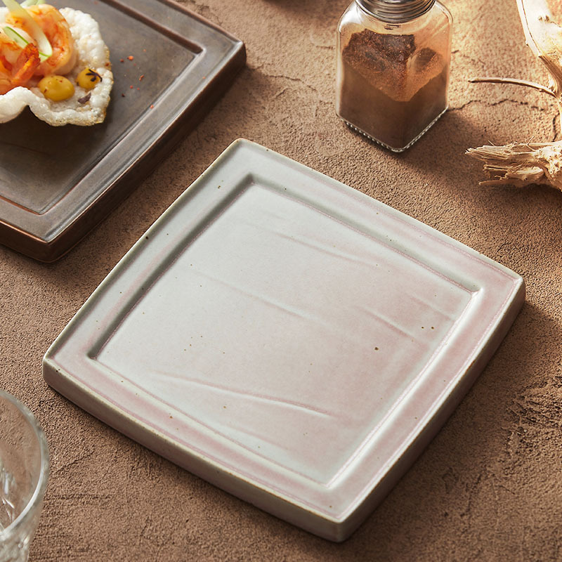 Plato de carne de cerámica europea plato de bocadillos de estilo occidental platos de platos de sushi platos de postres platos de fruta de restaurante