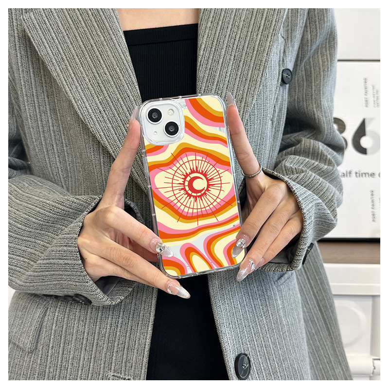 Graffiti Moon Iphone18 Mobile Phone Case Suitable for Apple 14Promax Transparent 13 Anti-Fall 12 Protective Cover Soft Case Graffiti Moon Iphone18 Mobile Phone Case Suitable for Apple 14Promax Transparent 13 Anti-Fall 12 Protective Cover Soft Case