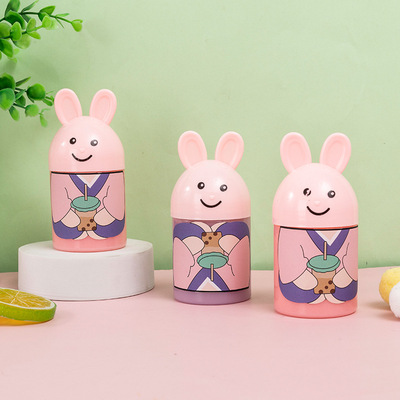 Cartoon rabbit Forest Journey Pet Blistering children student Fun Colored mud Child Toys