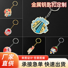 金属キーホルダーカスタマイズされた都市の観光名所記念ギフト漫画文化創造エナメルペイントダイカストキーペンダント