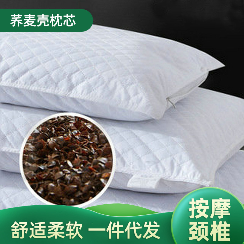 Buckwheat Pillow Wholesale Buckwheat Shell Pillow Household Pillow Buckwheat Pillow Summer Buckwheat Skin Pillow One Piece