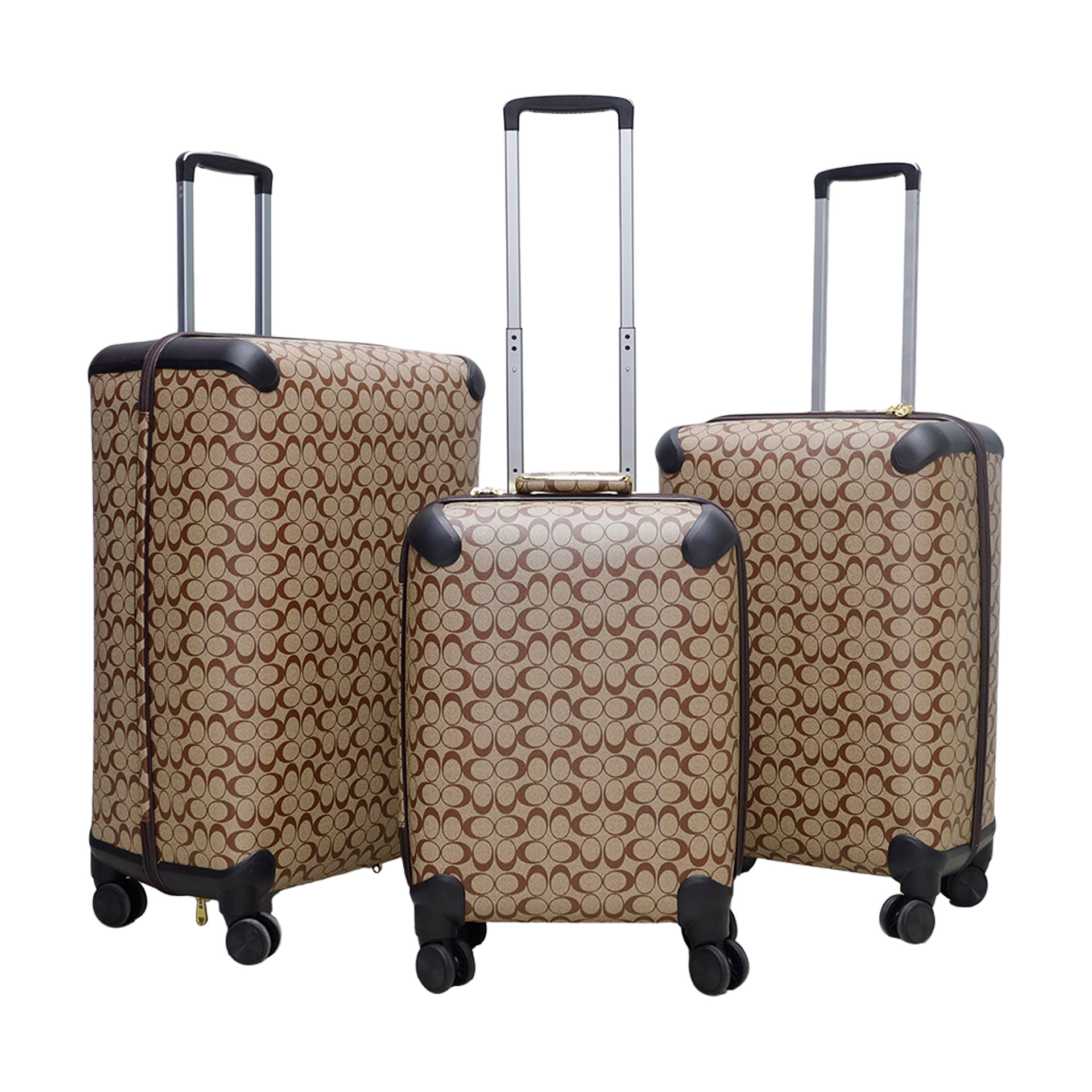 Una caja de material Pu de la Caja de trolley de 20 / 24 / 28 pulgadas con rueda universal silenciosa a prueba de humedad y resistencia a la caída