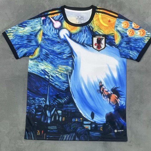 25-26 Nueva camiseta de anime de camiseta japonesa One Piece Samurai Sakura Dragon Ball Uniforme de fútbol transfronterizo de edición especial