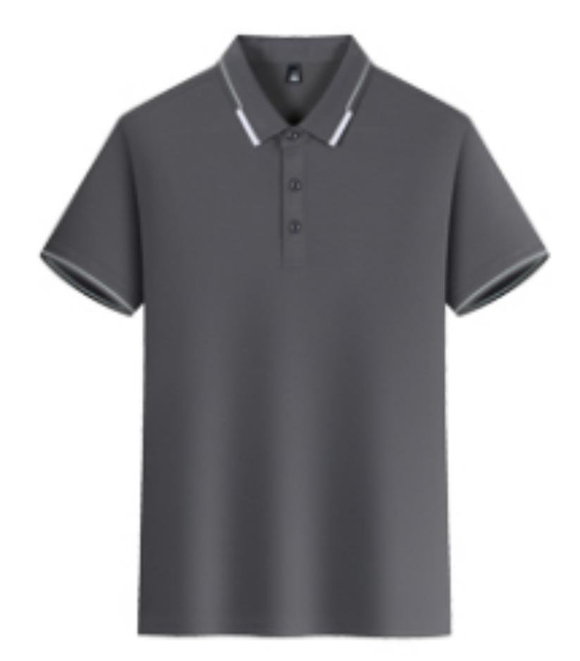 Camiseta Polo de Manga Corta con Tecnología Antibacterial de Seda Helada para Verano 2026, Color Sólido, Venta al Por Mayor