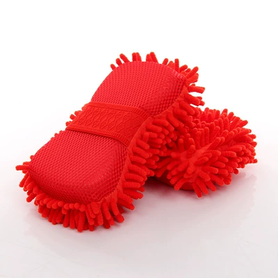 Car cleaning tools: Green Car Cleaning Mop - red-a-paragraph-70g