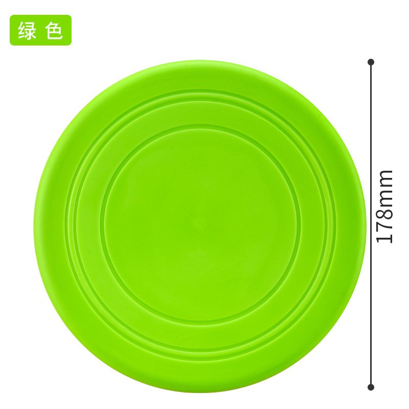 Meianju宠物软飞盘 丝印批量印刷单色LOGO浮水耐咬软飞盘宠物用品|undefined