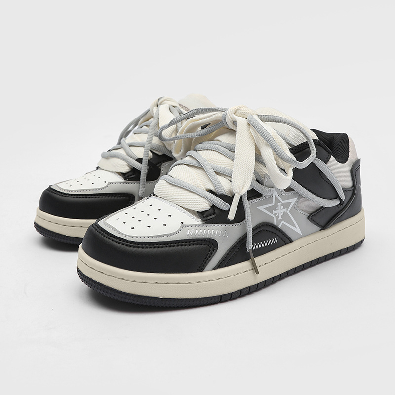 Trendige, atmungsaktive Sport-Männer-Low-Top-Boardschuhe aus dickem Seil, vielseitige, lässige Skateboard-Schuhe für Paare_voghion.com