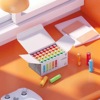 Xiaomi, battery, rainbow granules, capacious toy, mouse, 5 shade, 7 shade