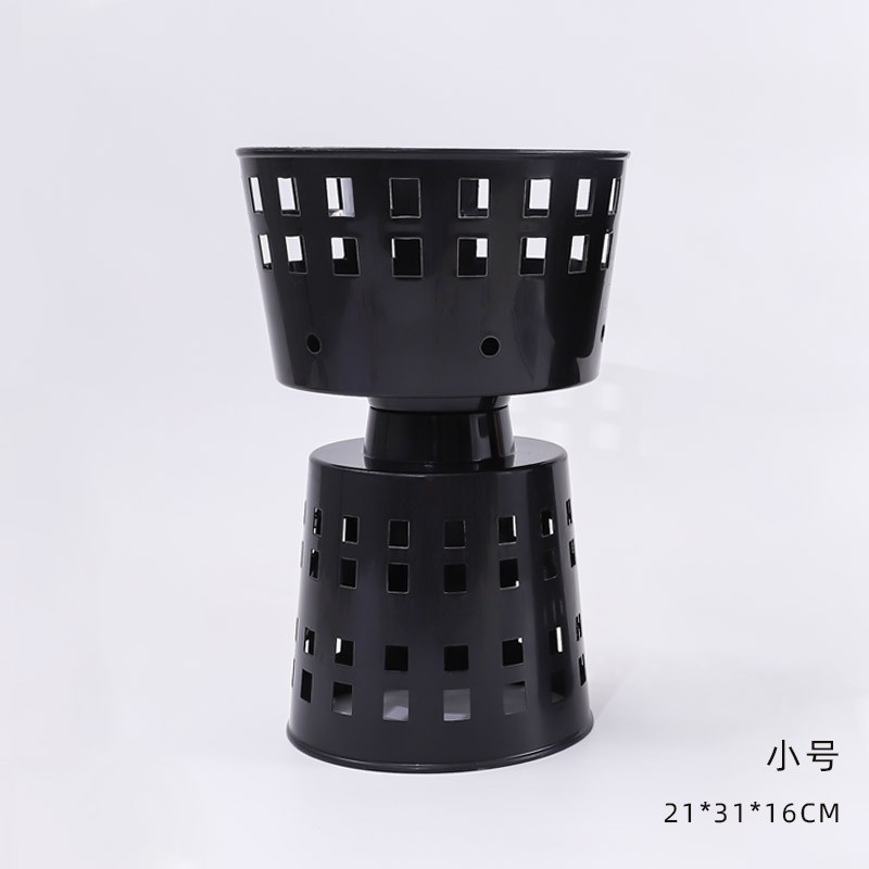 Cubo de flores de plástico que aumenta la envoltura de flores artefacto forro de unión de flores estabilizador cuadrado muelle Dispositivo de envoltura de flores material de embalaje de la flor