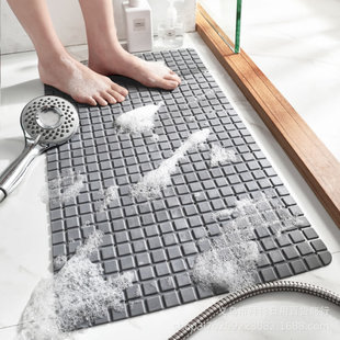New PVC bathroom anti-slip mat toilet bathroom floor mat with suction cup bath anti-slip mat foot mat shower room