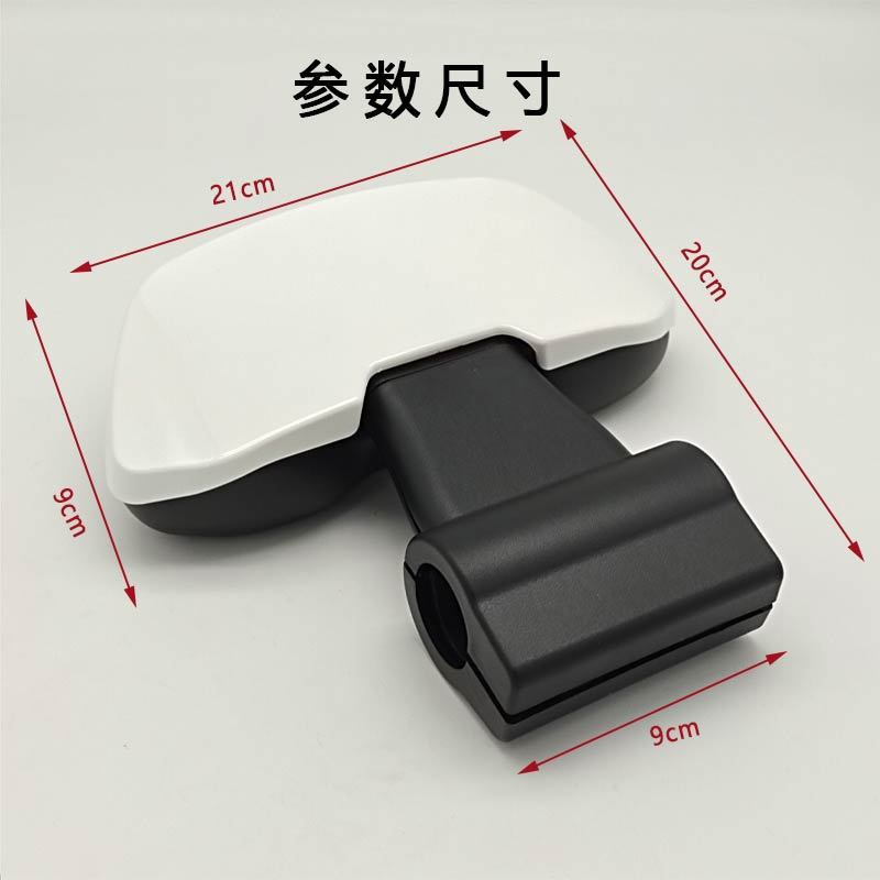 适用九号电动车靠背N70/N85C/E100通用PU加厚舒适靠背垫后座靠背