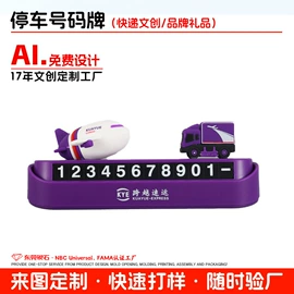 钥匙扣及钥匙扣配件;临时停车牌;金属工艺品