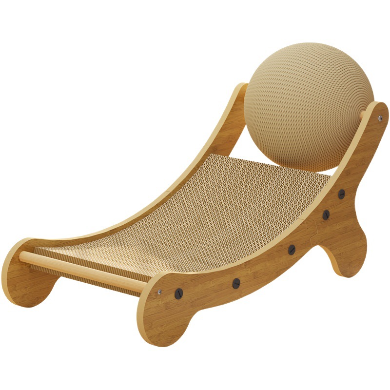 Sin caspa extra grande nido de gato cuerda de cáñamo de cuatro estaciones universal gato grande tablero de rasguño nido de gato papel corrugado tablero de garra de gato