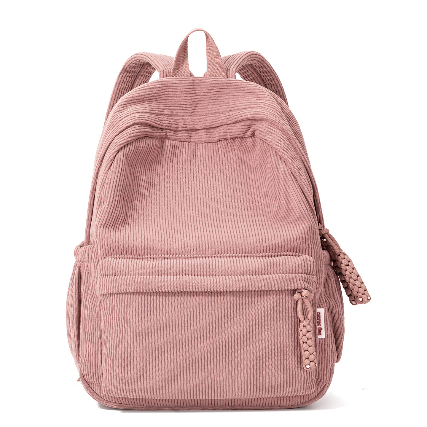 跨境ins大号冬季灯芯绒背包女学生休闲条绒双肩包休闲森系大容量