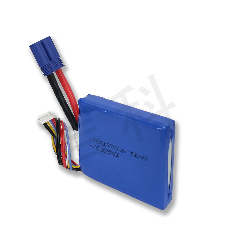 リチウム電池406578、認証取得済み、1500mAh、高倍率40C、自動車始動用ポリマー電池|undefined