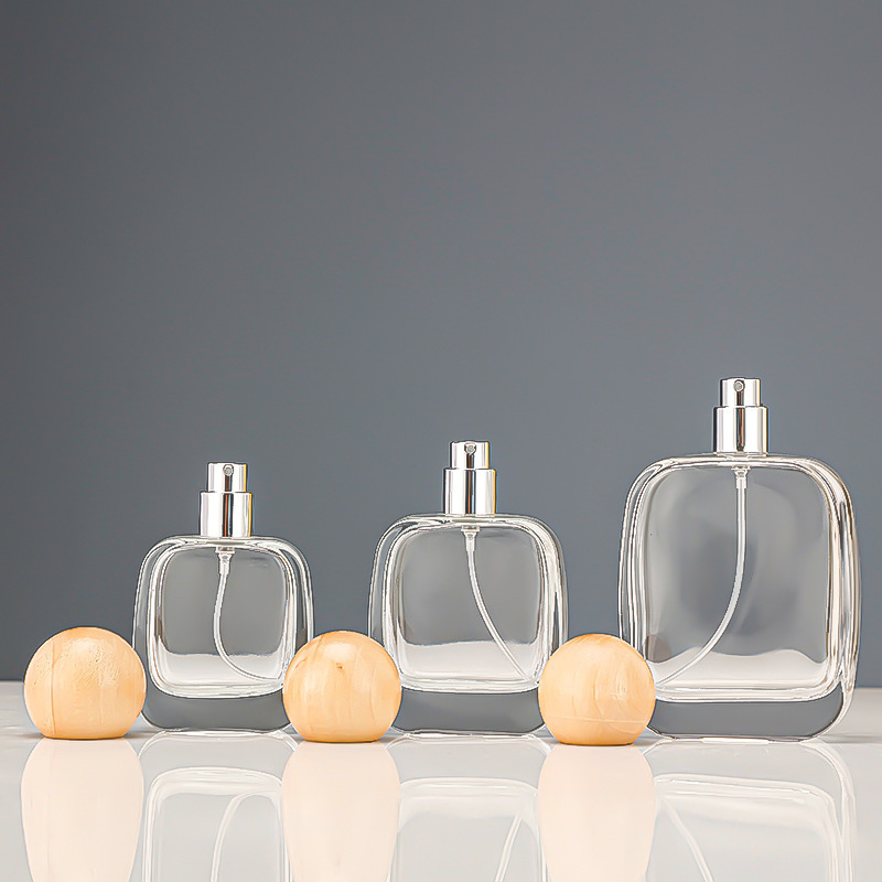 スポット卸売 30ml50ml100ml 透明香水ボトル詰め替えプレススプレーボトル化粧品香水空ボトル|undefined